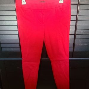 (5 for $20) Loft Marissa Skinny Red slacks